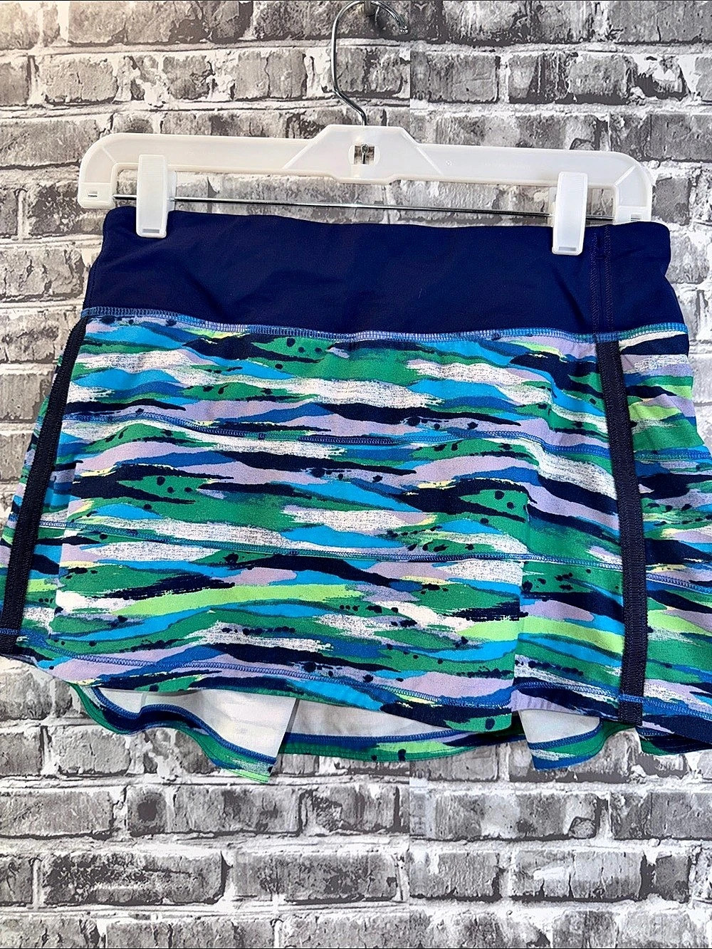 lululemon Rugged skorts in Blue & Green